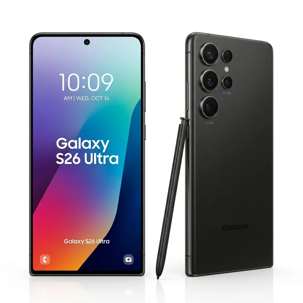 Samsung Galaxy S26 Ultra Black, 256GB Storage, AI Phone, 12GB RAM, Customized AP, Built-in Privacy Display, Photo Assist, 200MP Camera, 5000mAh Battery (UAE Type Approved)